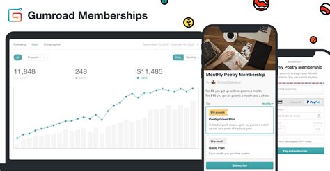 Gumroad is a simple solution for hosting and selling digital products or memberships. . Gumroad memberships